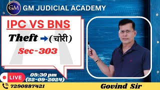 IPC VS BNS // Theft Sec - 303 //#lawstudent // Govind Sir