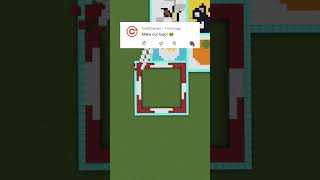 CraftiGames Pixel Art in Minecraft #shorts #shorts30 #viral #minecraft