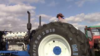 vintage tractors ploughing, steam engines, horses and more at Statfold working weekend 2024