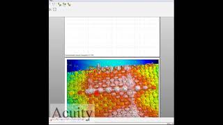 White Light Confocal Thickness Measurement of Fabric