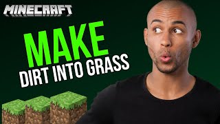 How To Make Dirt Into Grass In Minecraft - A to Z