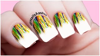 rainbow nail Art #shorts