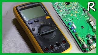 FLUKE 15B+ обзор и разборка / Disassembly Fluke 15B+ [© Игорь Шурар 2017]