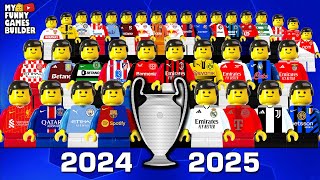 Champions League 2024-25 ⭐ UCL Preview 2025 in Lego