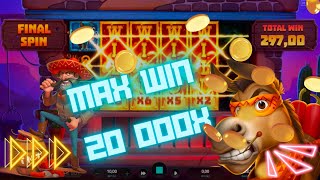 AMAZING MAX WIN OF 200,000kr ON WILD CHAPO 2 SLOT BY RELAX GAMING