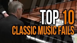 TOP 10 Classic Music Fails! || DailyTube