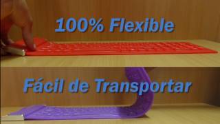 Video Teclado Flexible Skill USB - Infordata