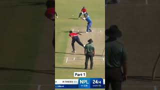 Nepal’s Unreal Collapse! Bowled Out for 80 - Watch all the wickets! Nepal vs USA Highlights #cricket