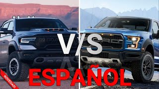 DODGE RAM TRX VS FORD F- 150 RAPTOR: DUELO DE TITANES...! ¿QUIÉN....?