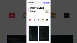 CSS-Only Infinite Brand Logo Slider with Super Smooth Looping