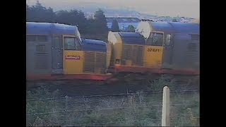 TSW Today news item 26 November 1987 - Class 37 accident - Plymouth