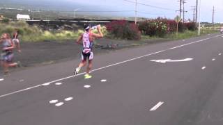 Tim O'Donnell Running to Top American Finish at - 2013  IM Kona