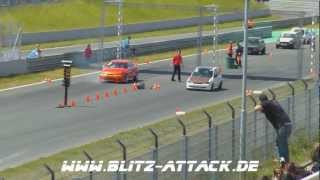 17. Opeltreffen Oschersleben 2012 - 1/8 Meile Opel Calibra vs Opel Corsa B