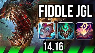 FIDDLESTICKS vs VIEGO (JGL) | 45k DMG, Rank 7 Fiddle, 13/3/14, 900+ games | EUW Grandmaster | 14.16