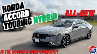 ALL-NEW 2023 HONDA ACCORD TOURING HYBRID! | *Full Walkaround Review* | Is It A Game Changer?!