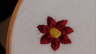 Flower Petals Stitch, Hand Embroidery Tutorial