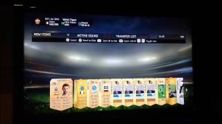 850 FIFA Point Pack Opening with my Bro! FIFA 15