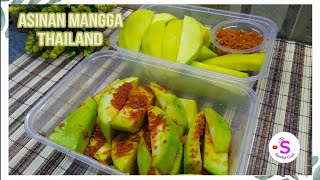 ASINAN MANGGA BUMBU RUJAK THAILAND/BANGKOK PALING LARIS