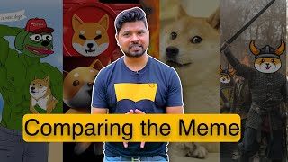 The Battle of the Meme Coins: Shiba vs Doge vs Floki vs Baby Doge vs Pepe