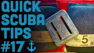 Weights & Lead Choices For Scuba Divers