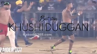 Khushi Duggan | Best Stops | Kabaddi | PunjabiMuzikTown @khushiduggan4556