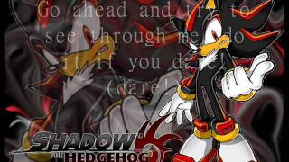 I Am(Shadow the Hegehog main theme)actual lyrics