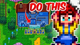 How To Prepare For Stardew Valley's 1.6 Update