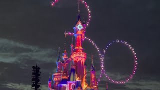 Disneyland Paris - Espectáculo con drones 30th aniversario