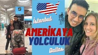 KEDİ İLE 20 SAAT AMERİKAYA YOLCULUK! İstanbul - Dallas