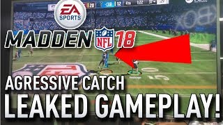 AGGRESSIVE CATCH BACK!? Madden 18 Gameplay!