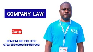 COMPANY LAW  LAW-COMPANY MEETINGS/CPA KENYA