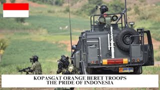 Kopasgat Orange Beret Troops The Pride Of Indonesia