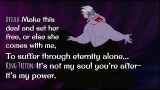 Poor Unfortunate Souls (Reprise) Accompaniment Track Little Mermaid Jr