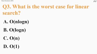 "Searching sorting and hashing techniques - Data Structure" Important MCQs