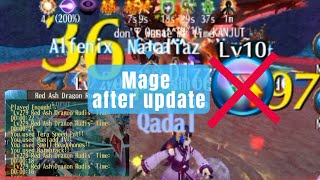 Rudis NM 17s Mage qadal after adjustmen skill  - Toram Online