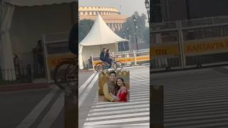 Parineeti Chopra and Raghav Chadha spotted enjoying a CYCLING day.🚴‍♀️#shorts #bollywood #ytshorts