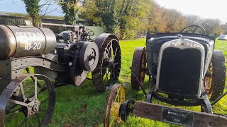 Titan 10 20  Ford model A conversion to a tractor original factory conversion