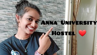 Anna University hostel experience❤️❤️ || All about Anna university hostel |||my first hostel exp❤️