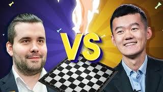 NEPO PLAYS BRILLIANT CHESS Round 5 Game Analysis #nepoding