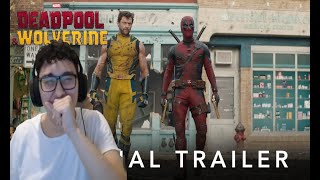 Reacting to NEW Deadpool & Wolverine Trailer!