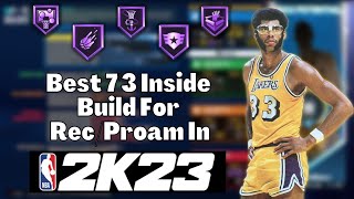 NBA 2K LEAGUE PROFESSIONAL SHOWS BEST KAREEM CENTER BUILD IN NBA 2K23 - 7'3 INSIDE MONSTER BUILD