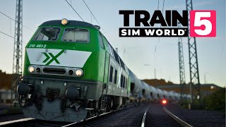 Dieselpower am Zementzug | AIX BR 218 | TRAIN SIM WORLD 5 #27