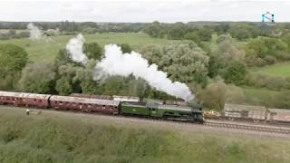 A3 No 60103 Flying Scotsman at Nene Valley Railway Sept 2019