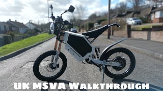 What is needed for the UK MSVA? - 8kW Enduro MSVA eBike V3 Build - Part 20