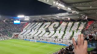 Legia - Zrinjski Doping kibiców.