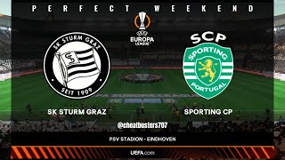 STURM vs SPORTING Prediction UEFA Europa League 2024 [4K60] FIFA 23 | #fifa #football #soccer #uel