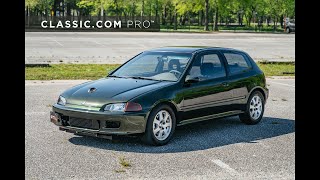 CLASSIC.COM Pro - 1992 Honda Civic - Walk around + Engine running