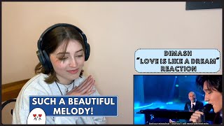 His Deep Voice?!! | Dimash "Love is Like a Dream" Stage - Reaction