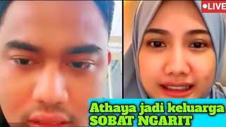 KEREN‼️setelah pk sama masiyun sekarang athaya jadi keluarga sobat ngarit