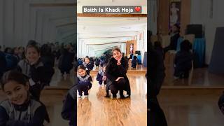 Baith Ja Khadi Hoja #oldsong #shorts #dance #school #students #trending #youtubeshorts #viralsong